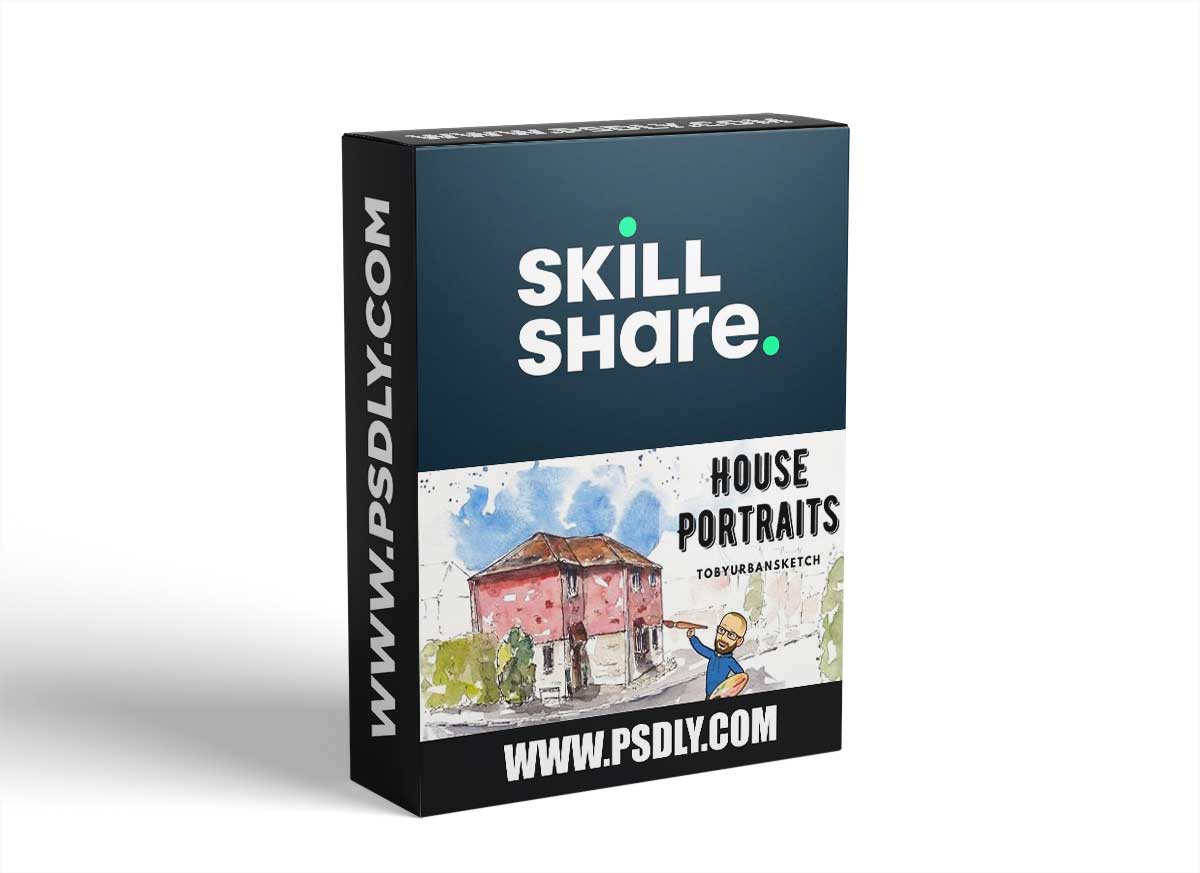 Home Portraits - Use Watercolor and Ink to Urban Sketch your House