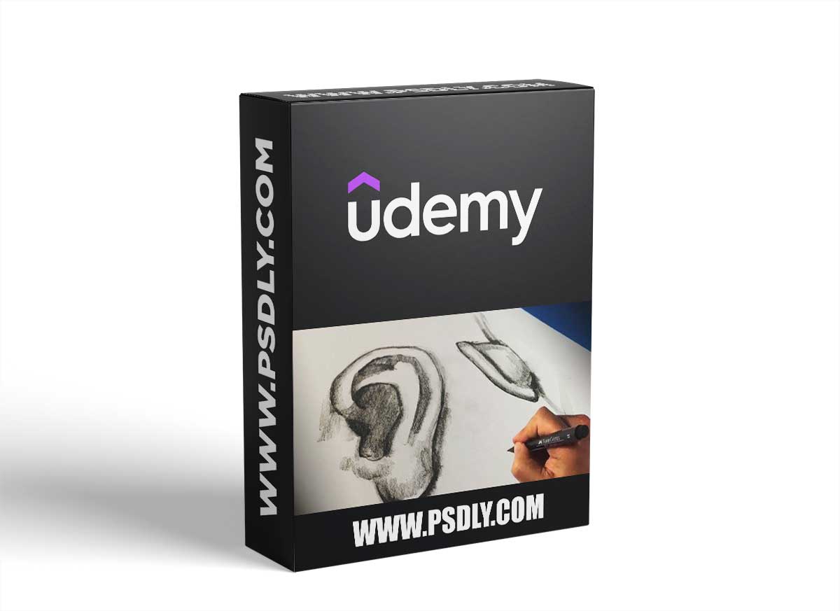 How To Draw The Ear - Ears Figure Drawing Anatomy Course
