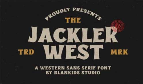 Jackler West Font