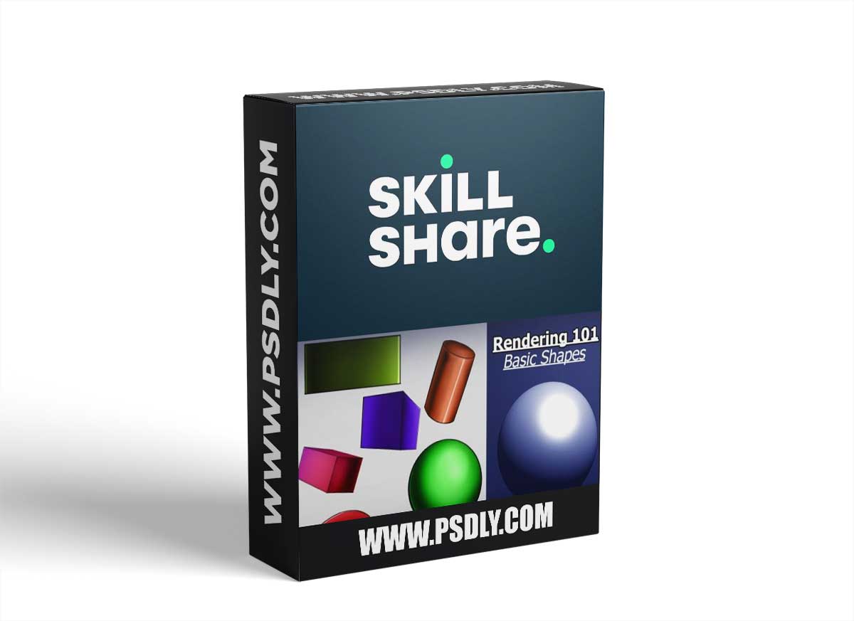 Learn how to render! Easy shading anyone can learn! Basic Shapes