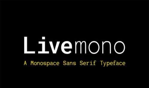 Livemono Font