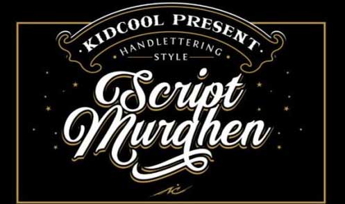 Murghen Script Font