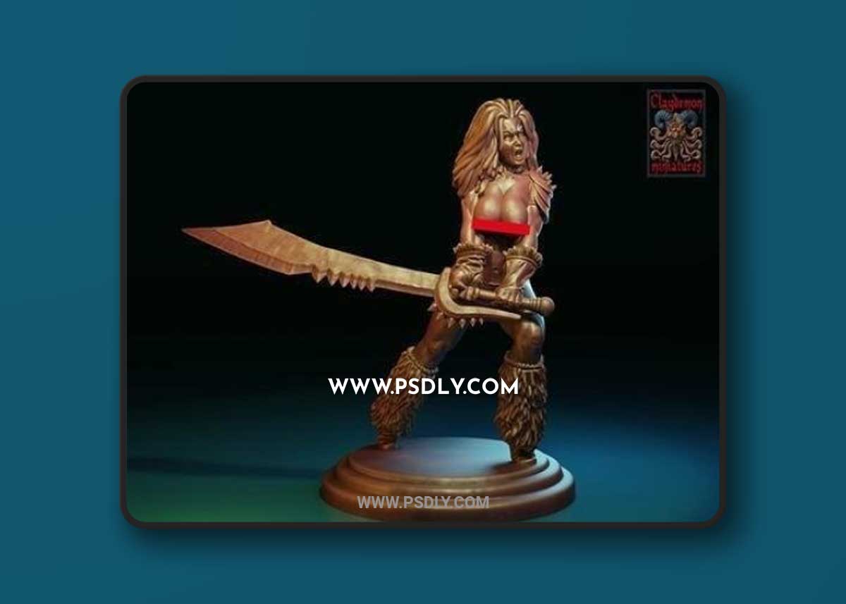 Nuara the furious and Oya 3D Model