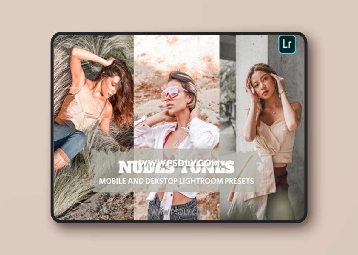 Nudes Tones Lightroom Presets Dekstop and Mobile LCUYW8M