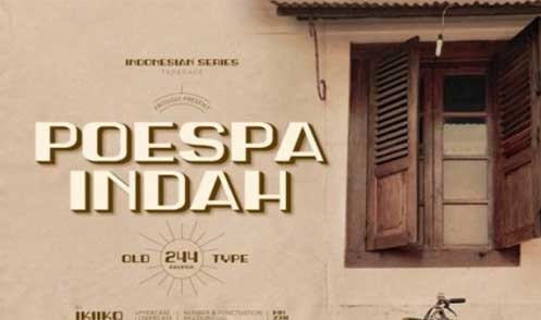 Poespa Indah Font