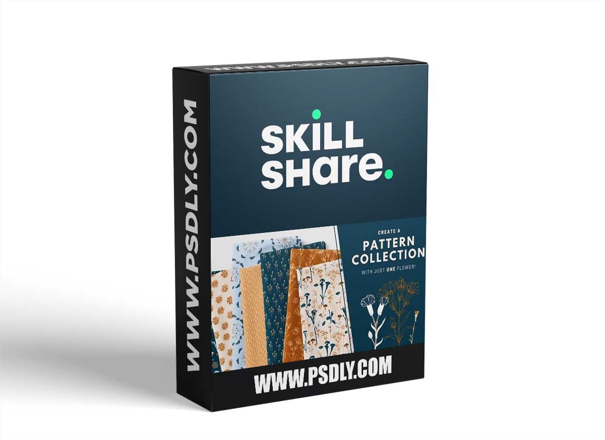 Repeat Patterns in Adobe Illustrator: Create a Pattern Collection By Using Only One Flower!