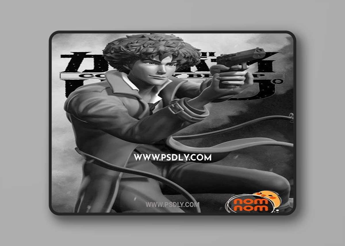Spike Spiegel - Cowboy Bebop 3D STL