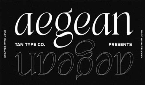 TAN Aegean Font