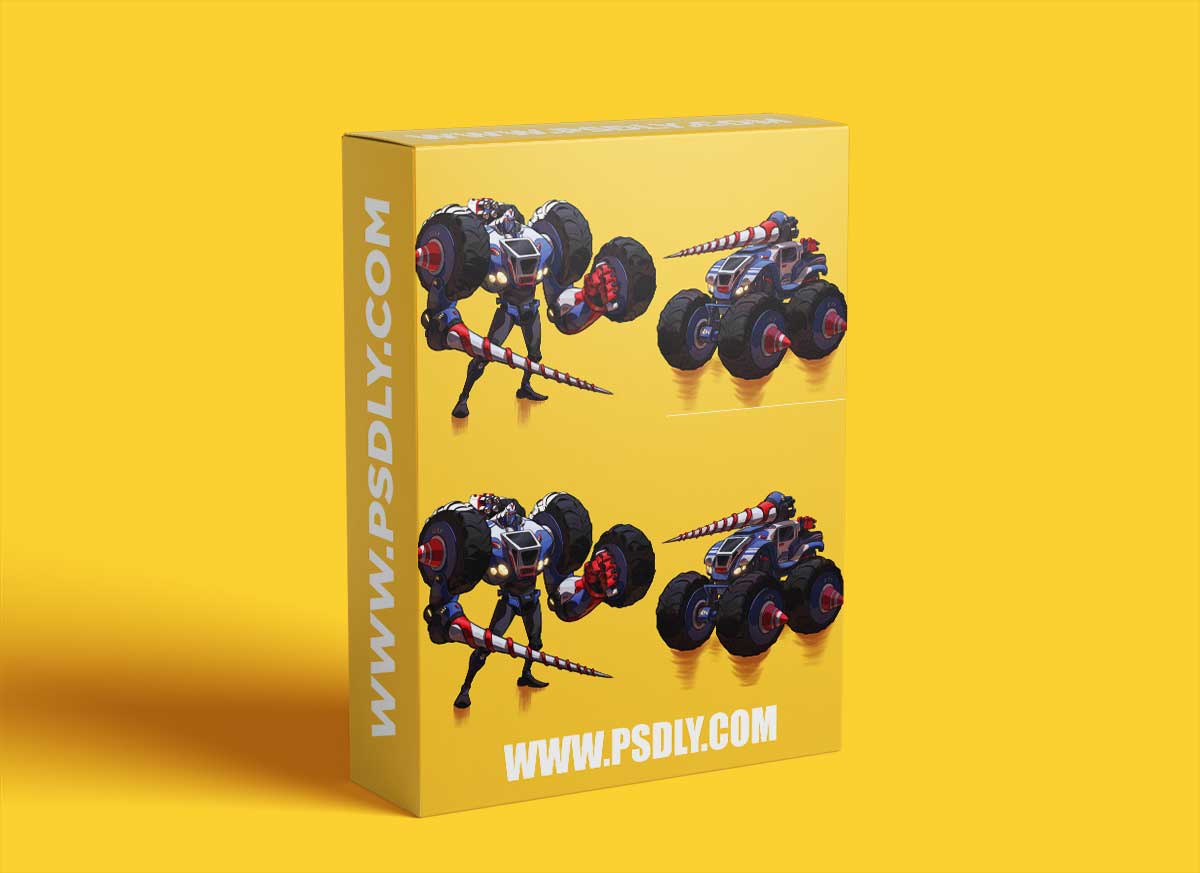 The Gnomon Workshop - Designing a Transforming Super Mecha - Drawing & Rendering Robots using Clip Studio Paint & Photoshop