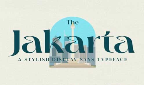 The Jakarta Font