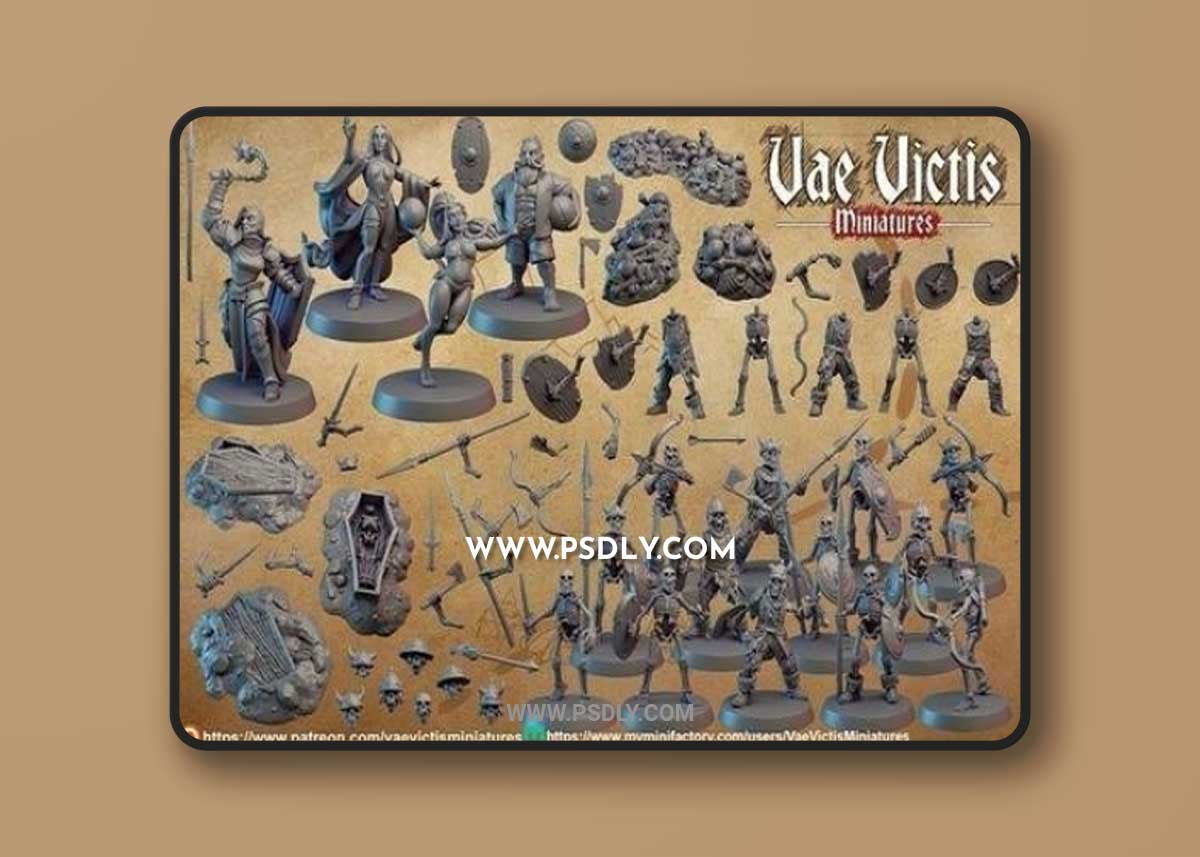 Vae Victis Miniatures July 2022 3D Model