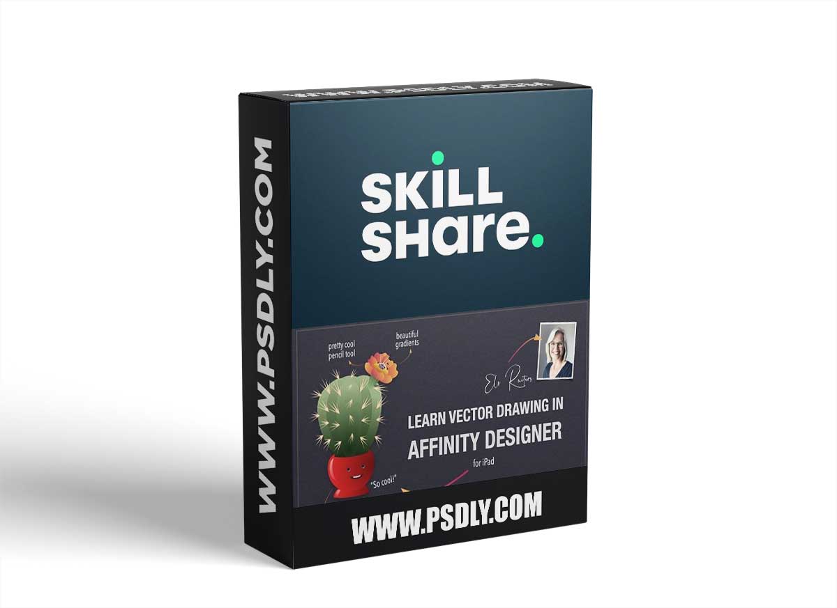 Vector drawing in Affinity Designer for iPad: plants!