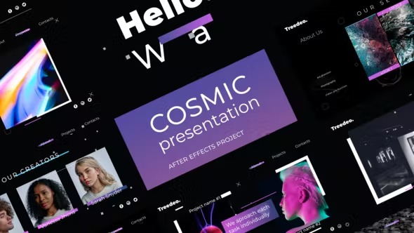 Videohive COSMIC presentation 38526221