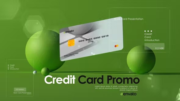Videohive Credit Card Introduction 38752283