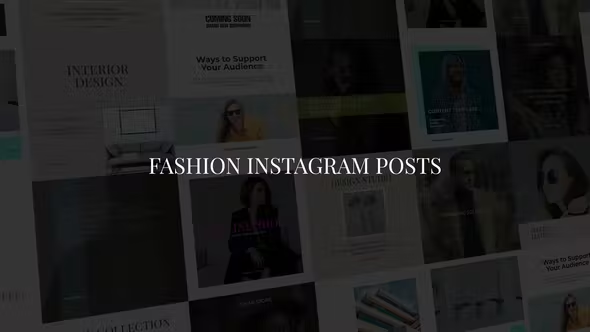 Videohive Fashion Instagram Posts 38496537