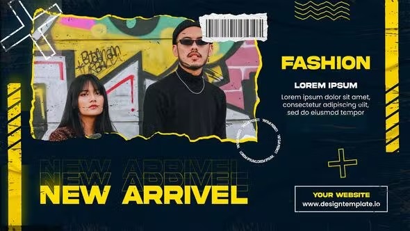 Videohive - Fashion Streetwear Slideshow Opener - 38676106