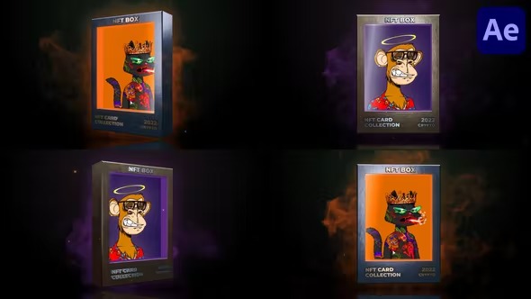 Videohive NFT 3d Card for After Effects 38781066