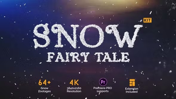 Videohive Snow Fairy Tale Kit 24951552
