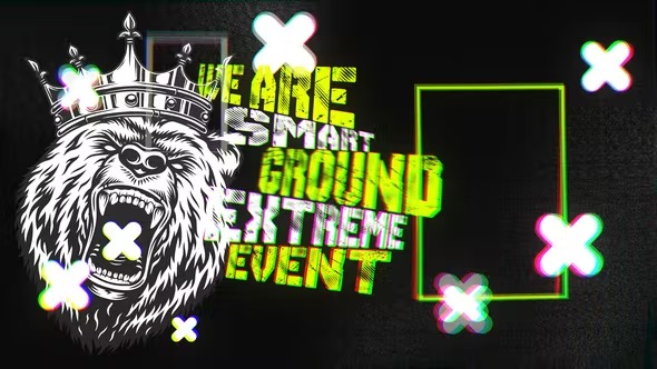 Videohive - Typography and Stomp Logo Intro - 38665595