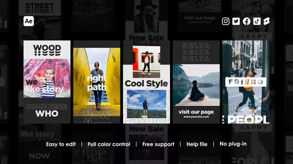 Videohive Urban Instagram Stories 38485458