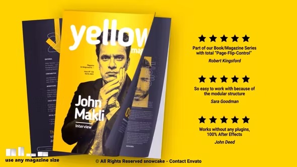 Videohive - Yellow - Magazine Promotion - 37459211