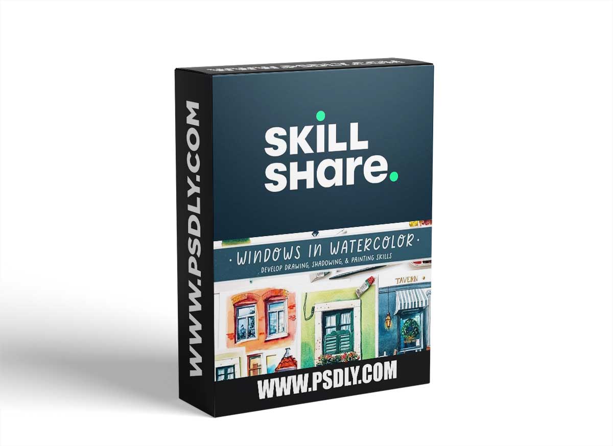 Windows in Watercolor: Develop Drawing, Shadowing, & Painting Skills