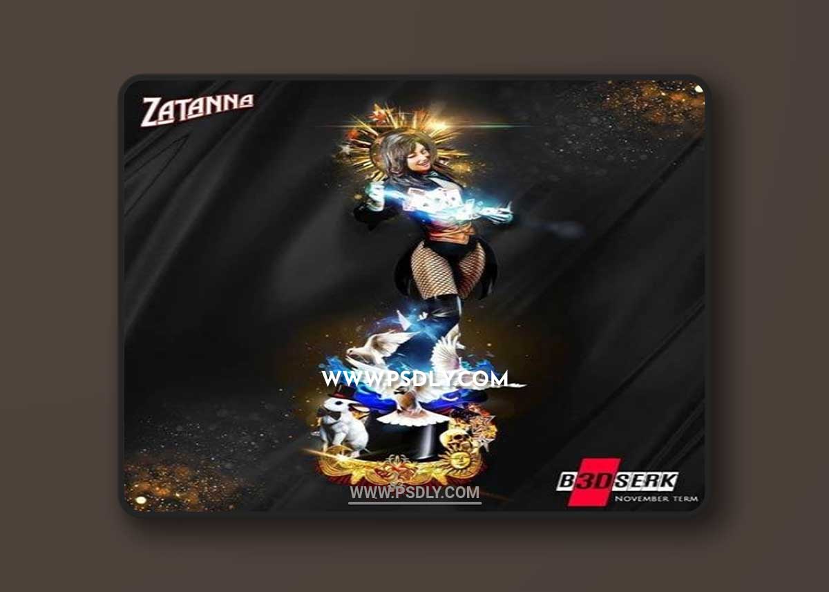 Zatanna-3D-STL-3D-Model