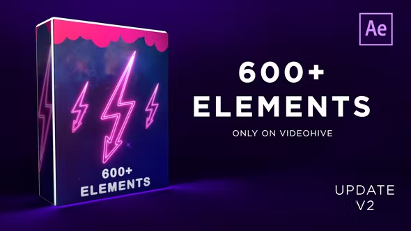 Videohive 600+ Elements 23271575