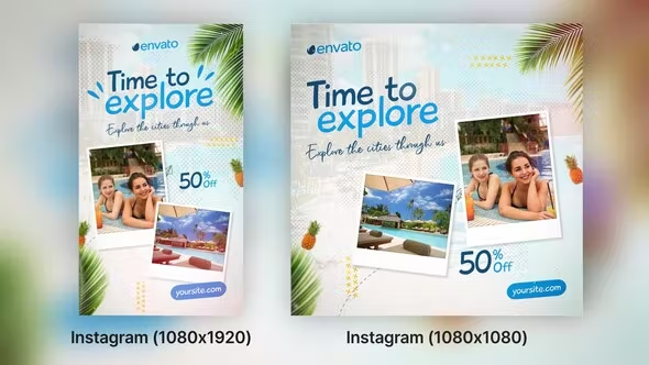 Videohive Adventure and Travel Tour Promo | Instagram Version 38577142