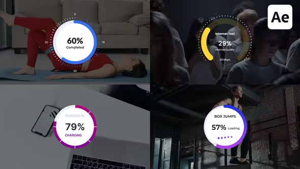 Videohive Circle Loaders 38465932