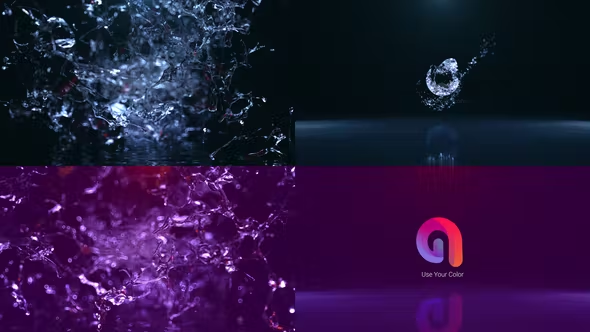 Videohive Liquid Water Logo 35846652