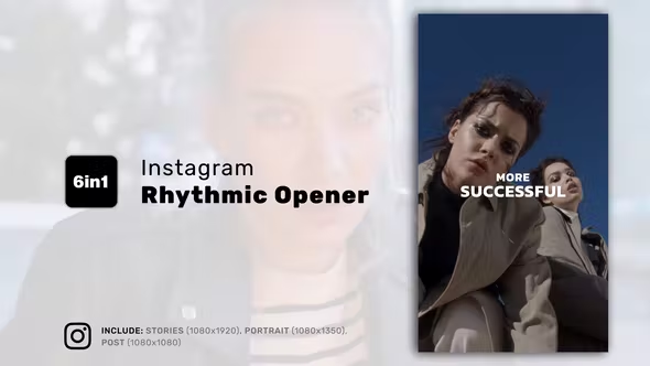 Videohive Instagram Rhythmic Opener 38520947