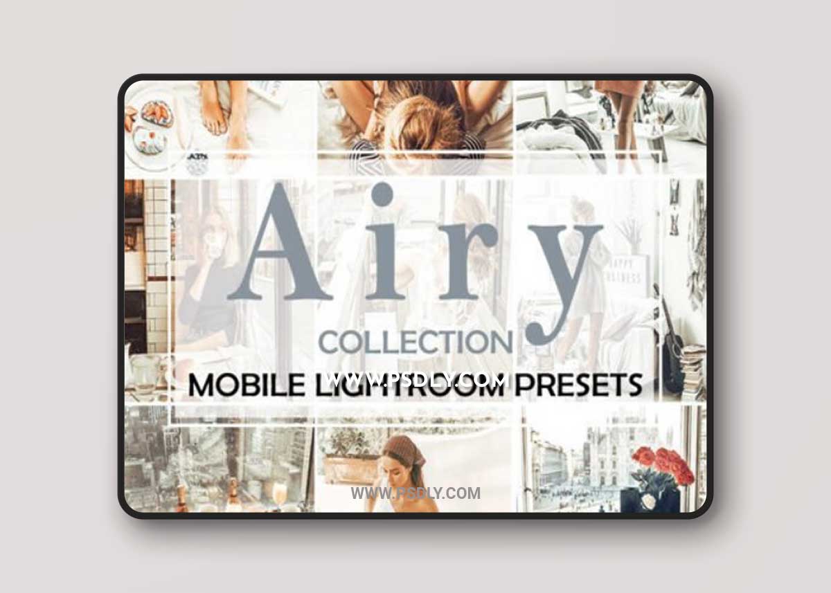 3 Mobile Lightroom Presets Airy