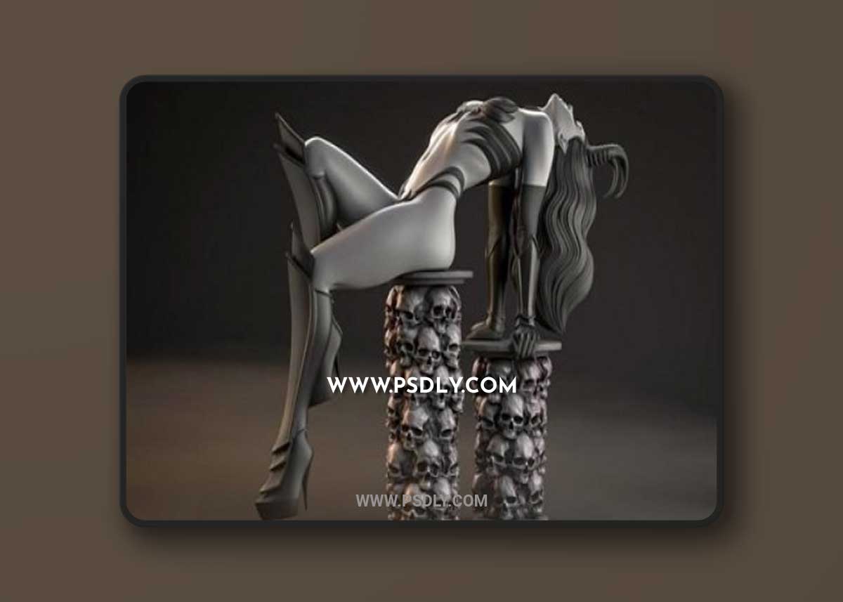 Demoness - 3D Print Model