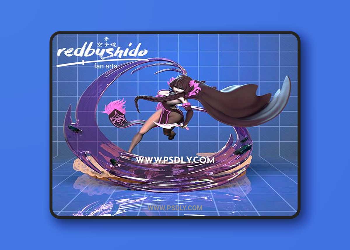 Elsa Granhiert Fan Art From Re Zero anime series 3D Print