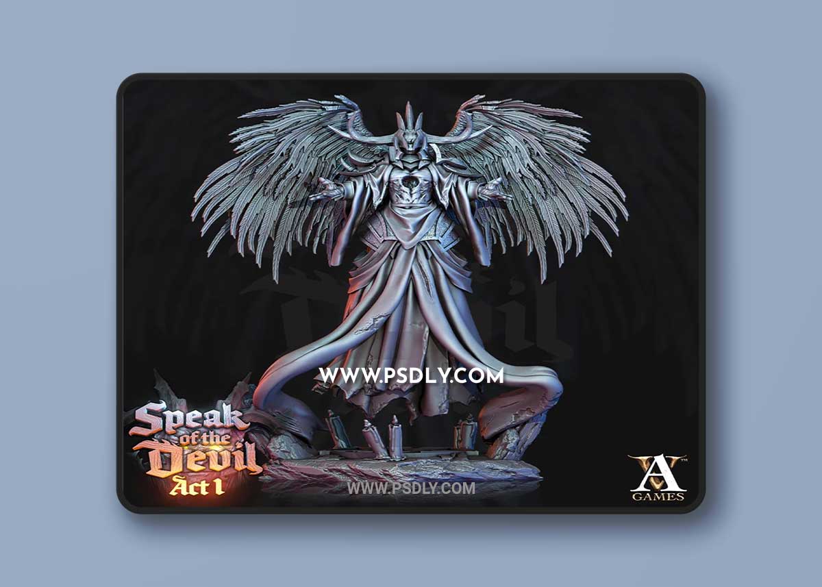 Fallen 2 3D Print 3D Model