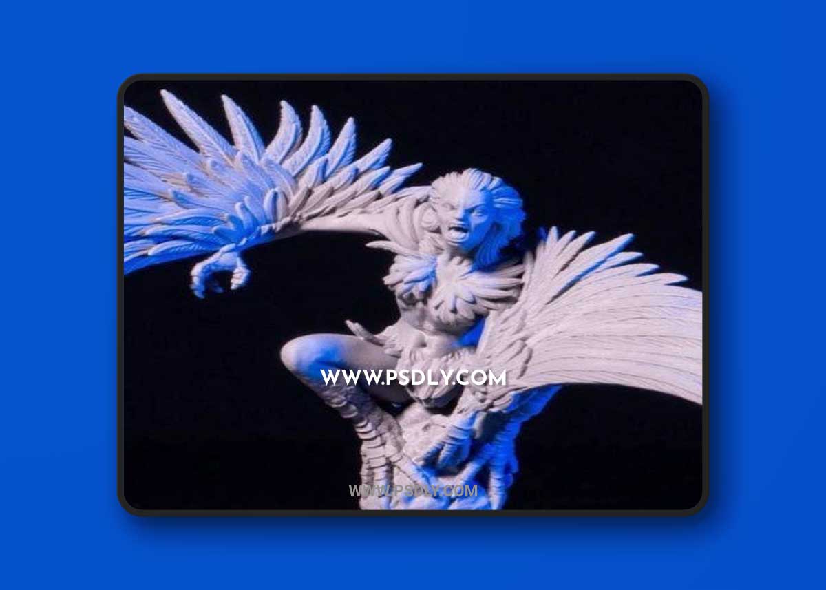 Harpy 3D Print 3D Model