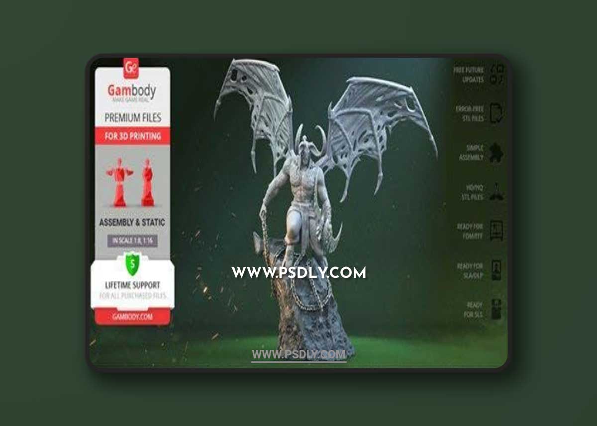 Illidan Stormrage 3D Print