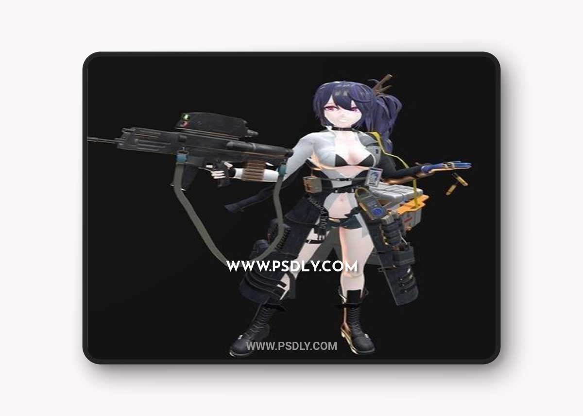 K11 Girls Frontline 3D Print