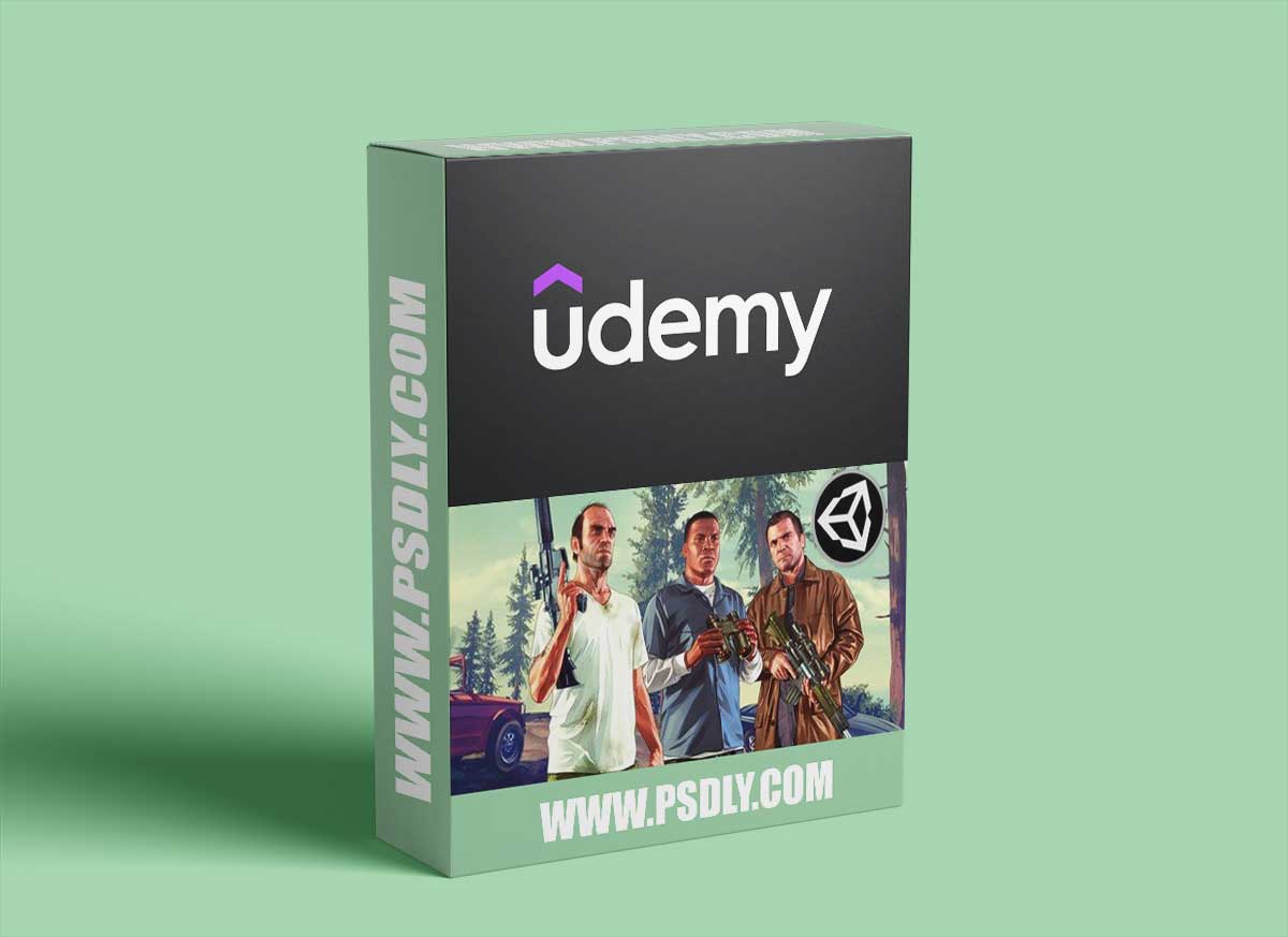 Learn & Build GTA V Game Clone using Unity Game Engine