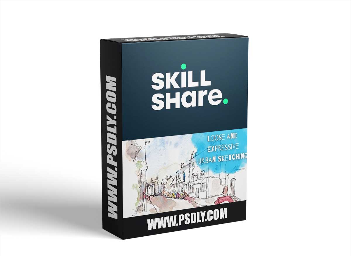 Loose and Expressive Urban Sketching - Experimental Watercolor Techniques