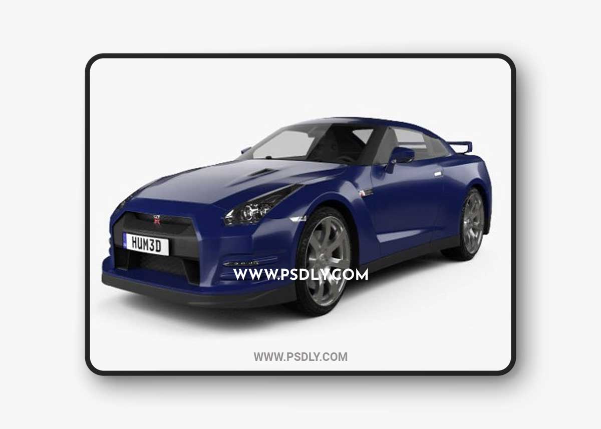 Nissan GT-R (R35) 2015 3D model