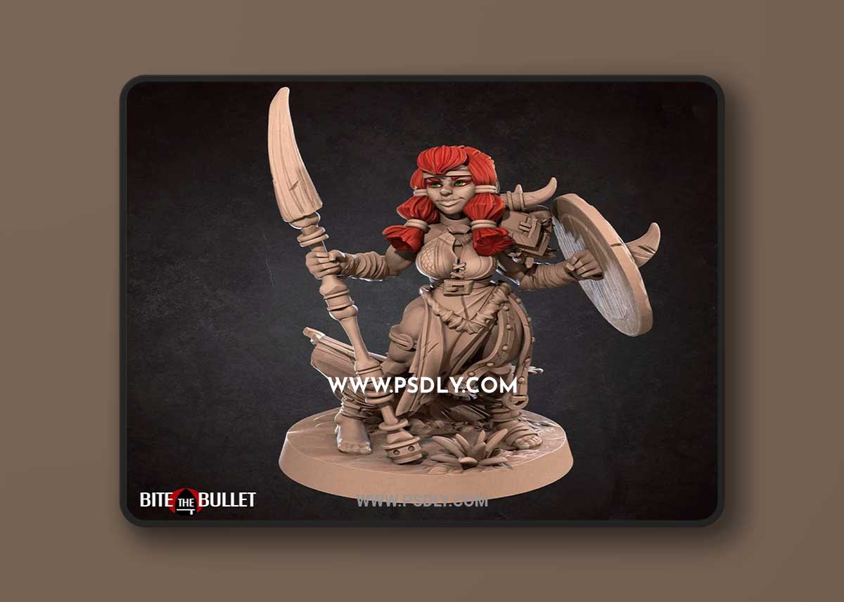 Olga the Amazon Dwarf Sister 1 3D Print