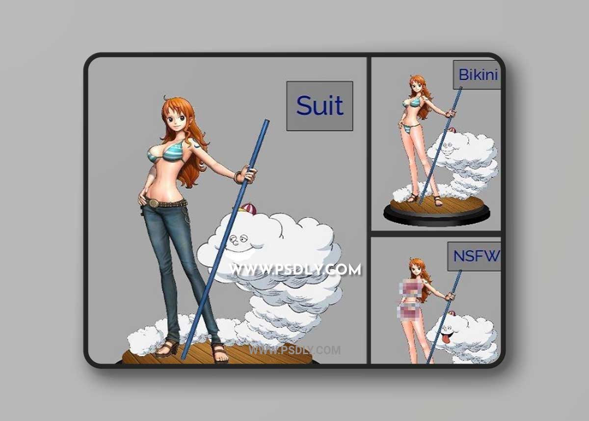 One Piece Nami Zeus With 3D Print