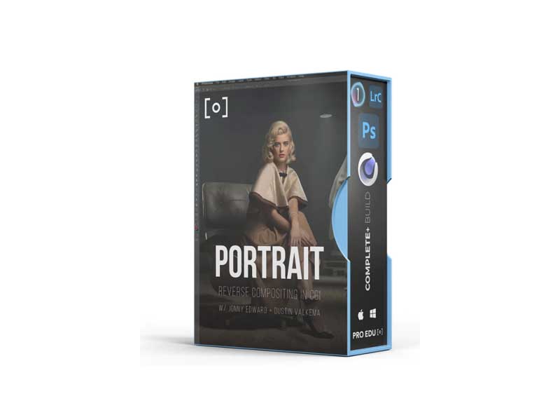 PRO EDU - Reverse Portrait Compositing and Retouching with Jonny Edward