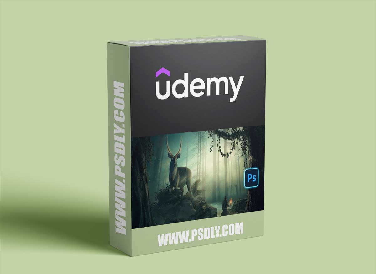 Photoshop advanced manipulation course - The great deer