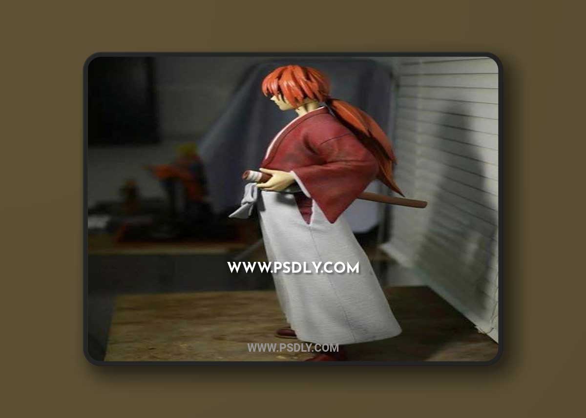 Samurai x Kenshin Himura 3D Print