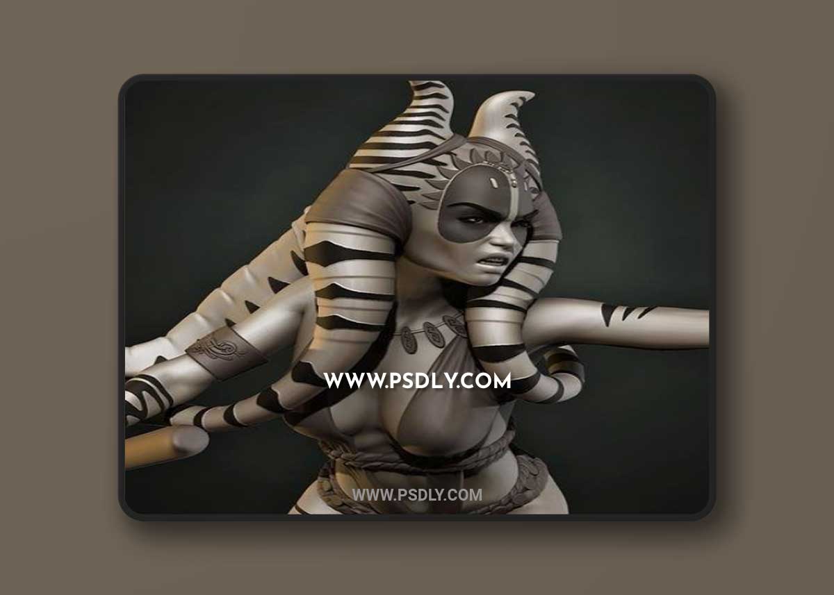 Shaak Ti - Star Wars 3D Print