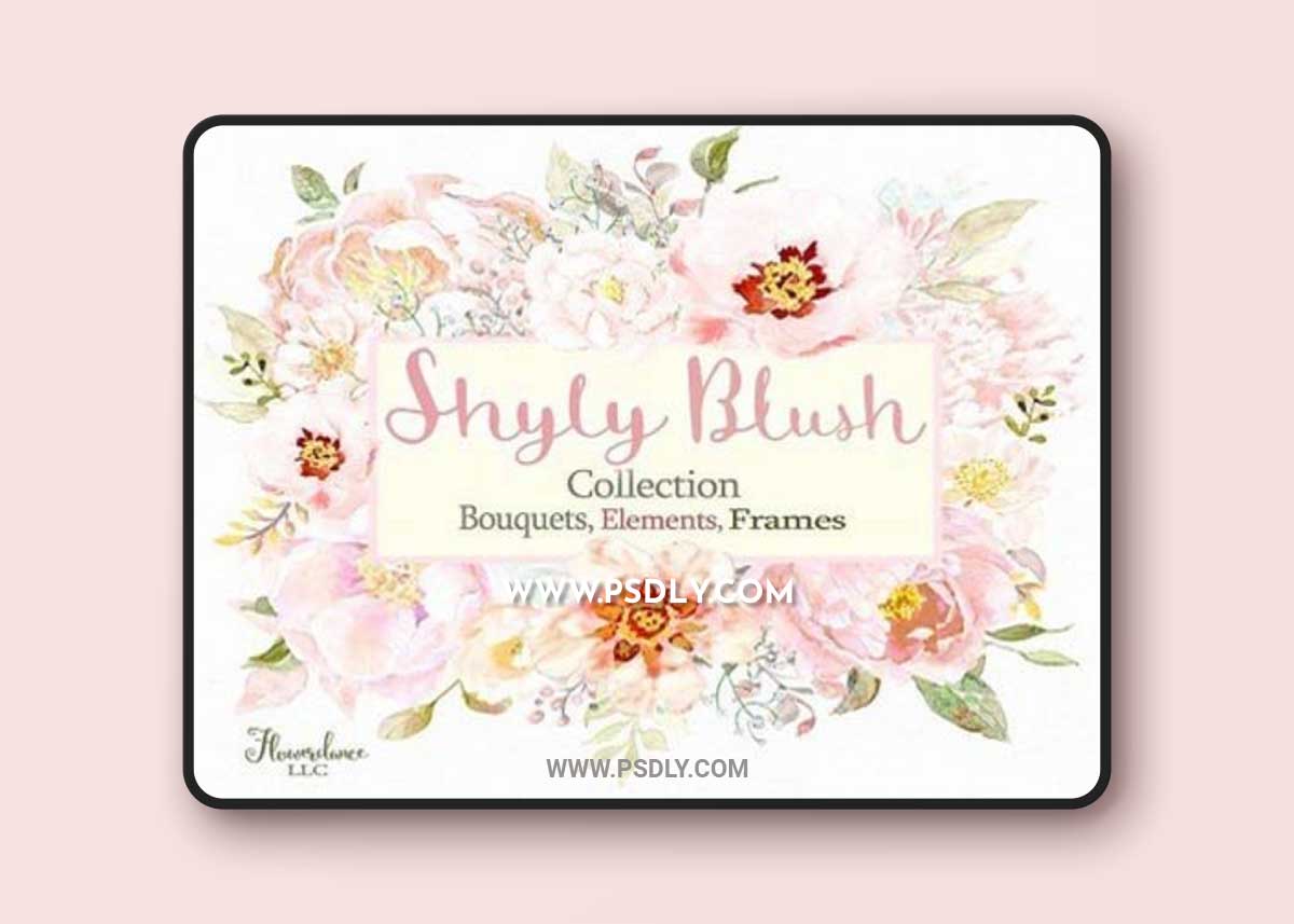 Shyly Blush Floral Collection 1438038