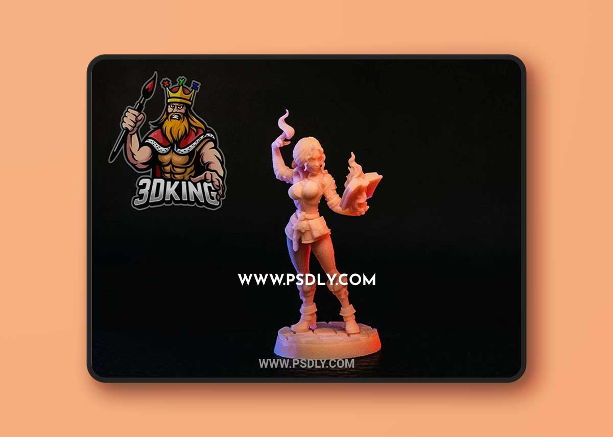 Silveria - Female Wizard 3D Print